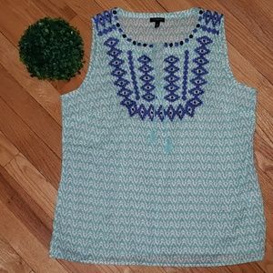 🌷Talbots sleeveless top size M